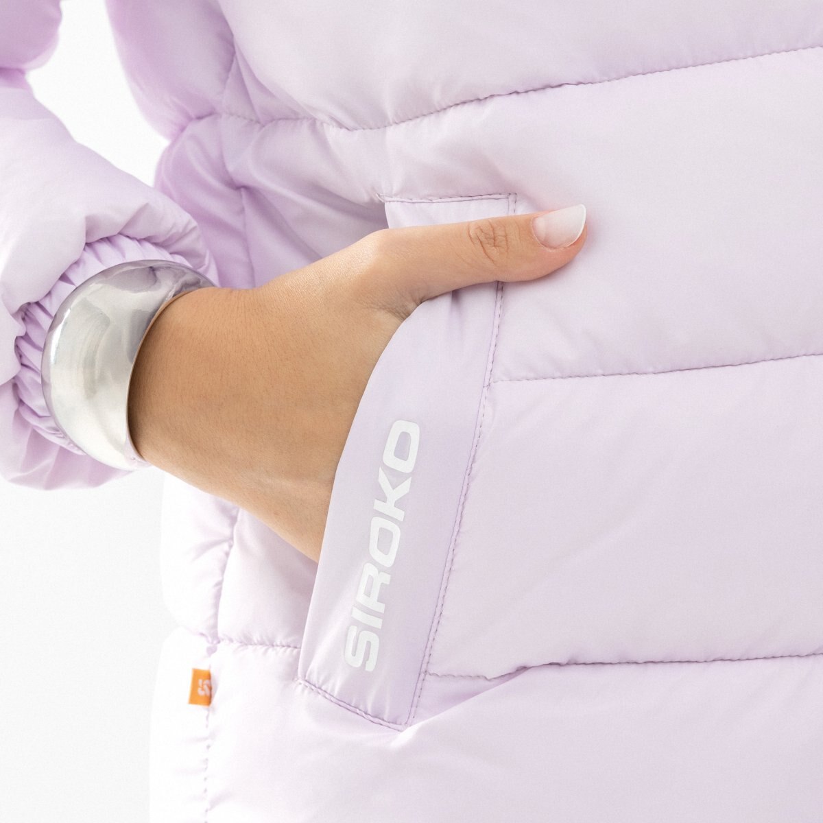 Casaco Acolchoado Pop-w Siroko Rosa-4