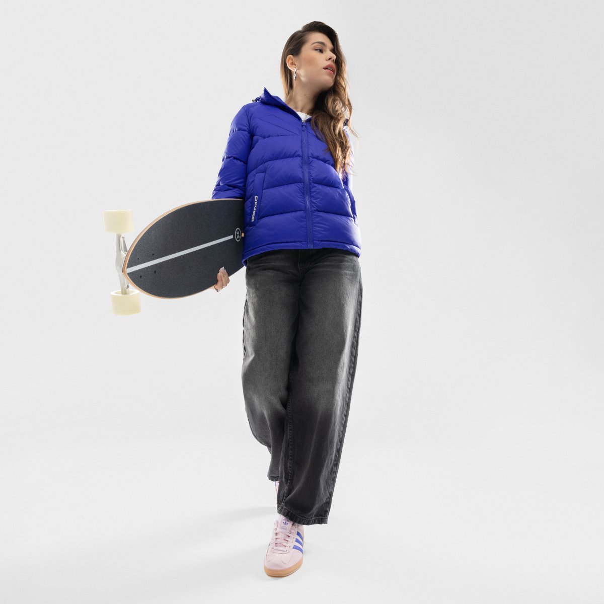 Casaco Acolchoado Harbor-w Siroko Azul-3