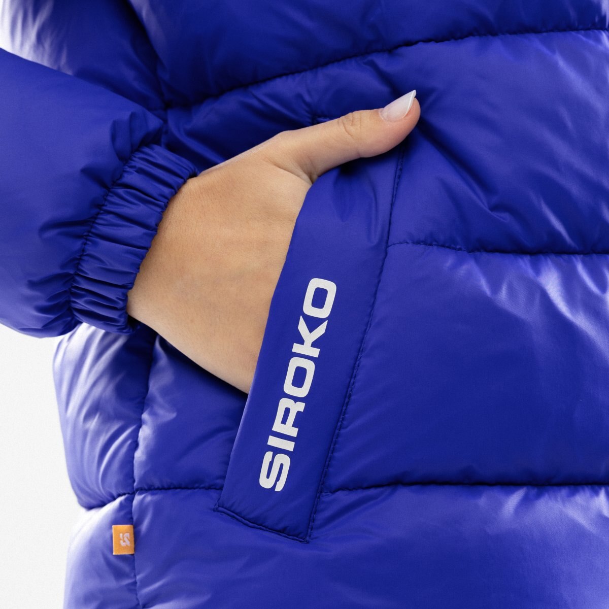 Casaco Acolchoado Harbor-w Siroko Azul-4