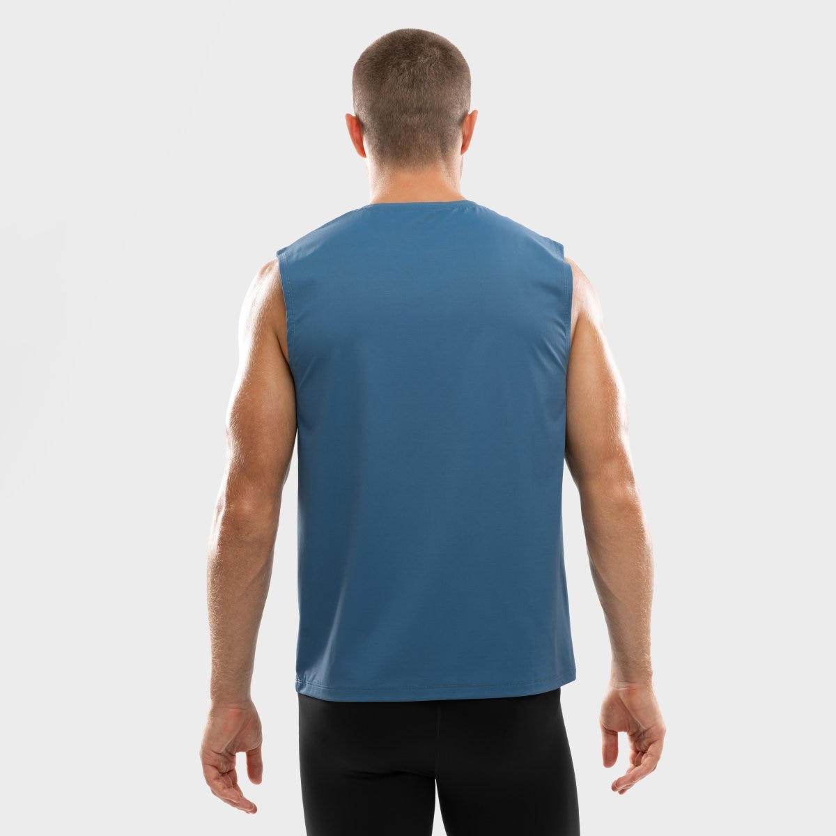 T-shirt sem Mangas Running Paine Siroko Azul-2