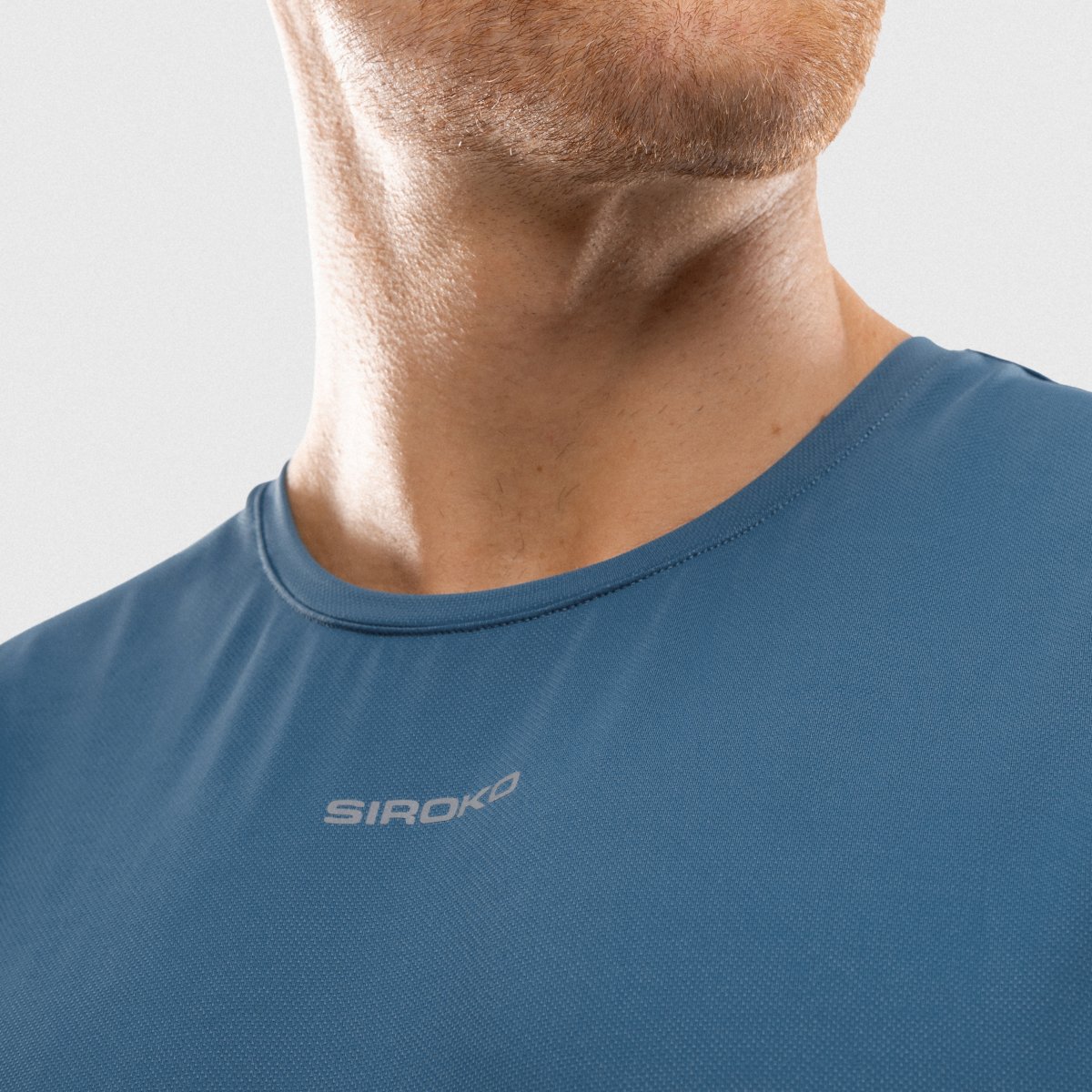 T-shirt sem Mangas Running Paine Siroko Azul-5