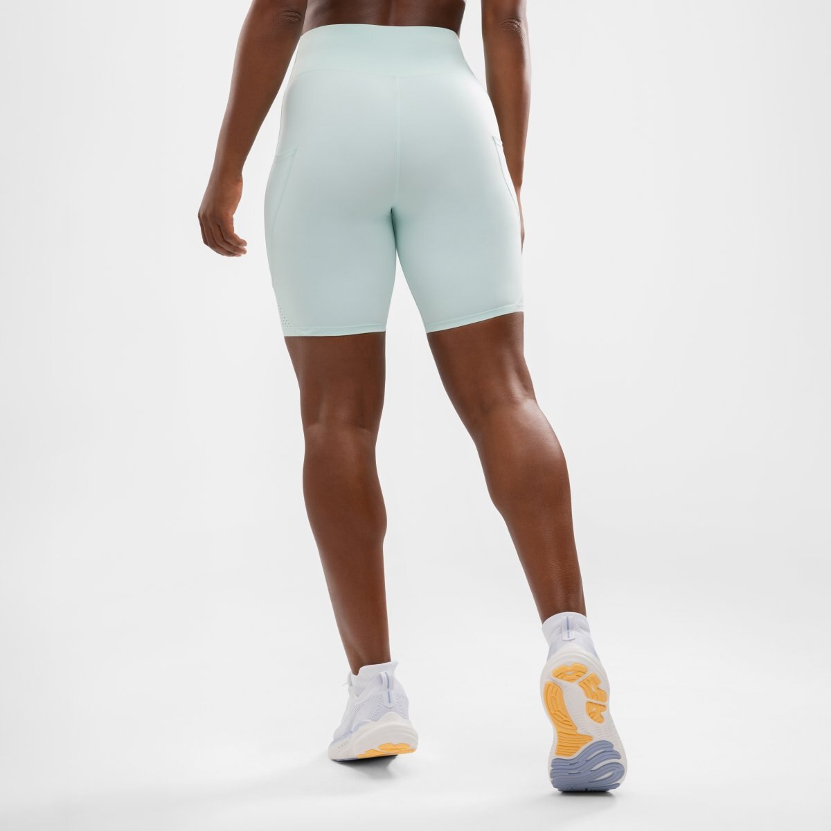 Leggings Running Curtas Thames Siroko Verde-menta-2