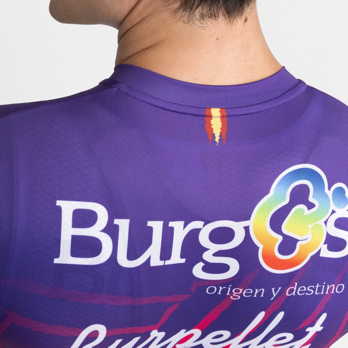 Camisola de Manga Curta Burgos Burpellet Bh X Siroko Bbbh Burgos Purple Siroko Multicolor-4