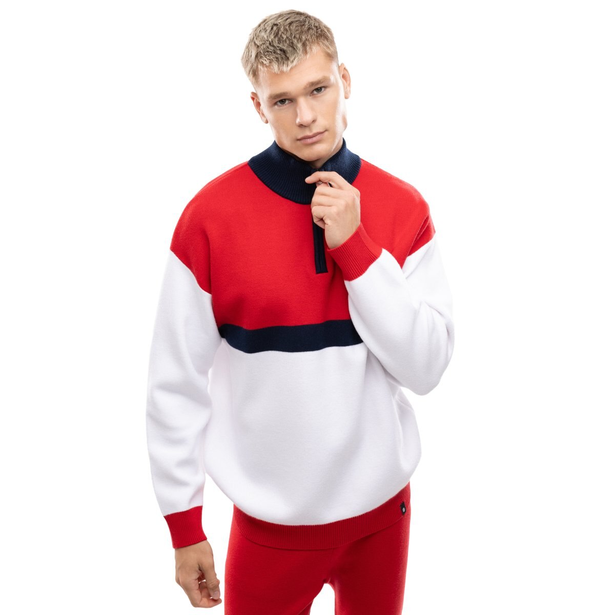 Imagem 0 de Camisola de Malha com Meia Fecho Zip Sapporo Red Siroko