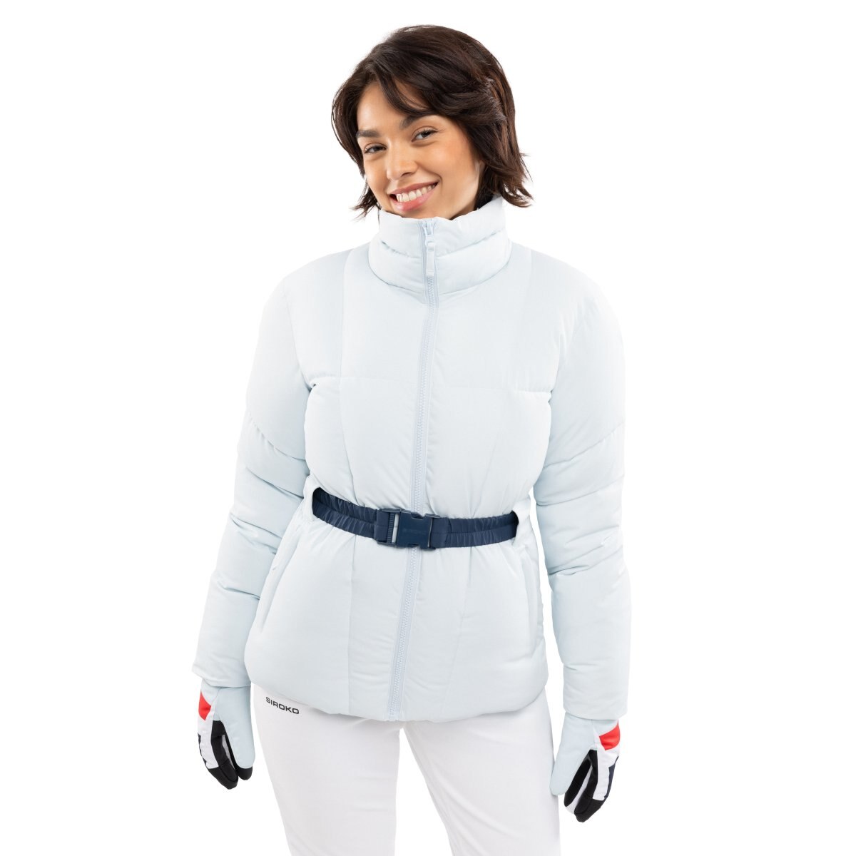 Imagem 0 de Casaco Ski Acolchoado Retro Alpengold-w Light Blue Siroko