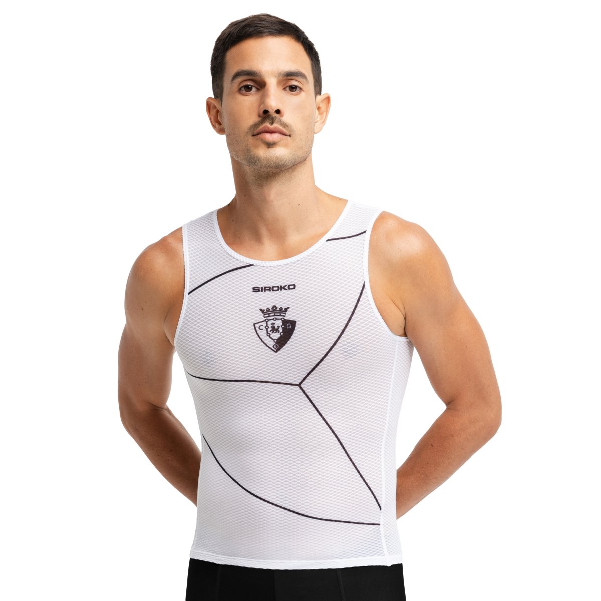 Imagem 0 de T-shirt Interior Club Atlético Osasuna X Siroko os Bl Luchador White Siroko