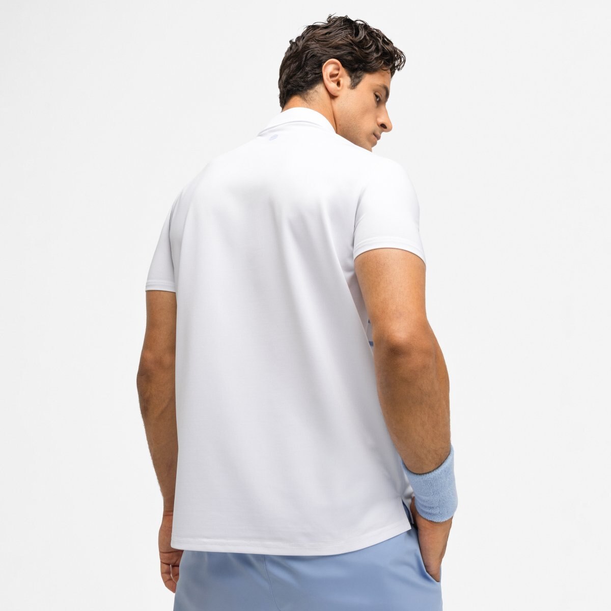 Polo Piqué Tenis Slice Siroko Branco-2