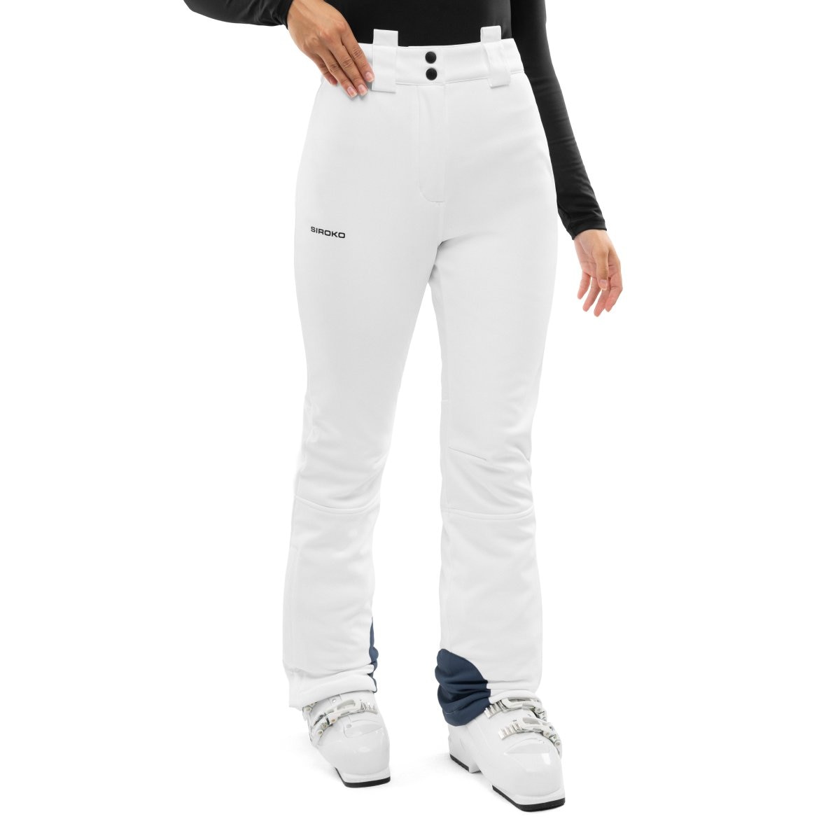 Imagem 0 de Calças Ski Retro Zeitlos-w White Siroko