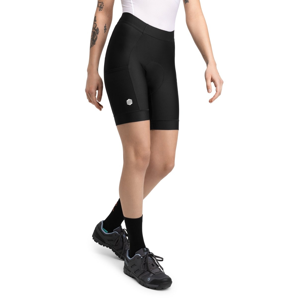 Imagem 0 de Culotte Curto sem Alças Cicloturismo Roam Black Siroko