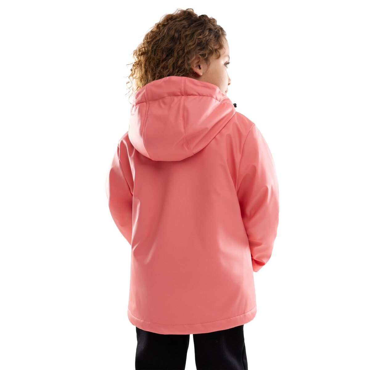 Impermeável Engomado Infantil Siroko Rosa-3