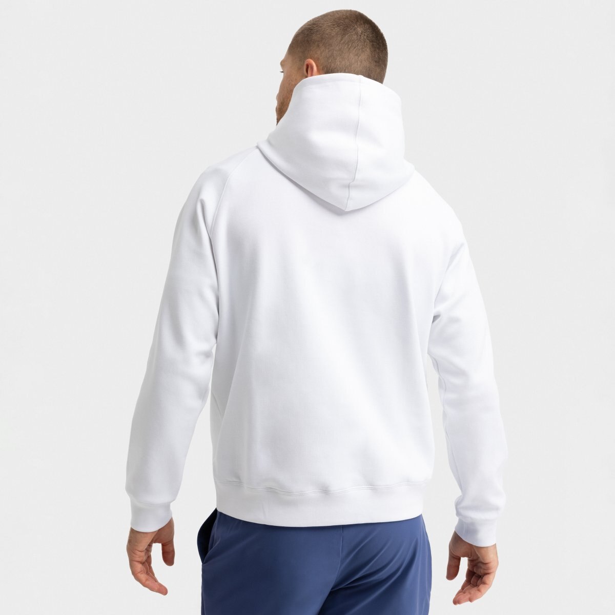 Sweatshirt com Capuz Pádel Break Siroko Branco-2