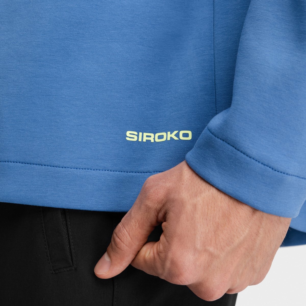 Sweatshirt com Capuz Mtb Slack Siroko Azul-2