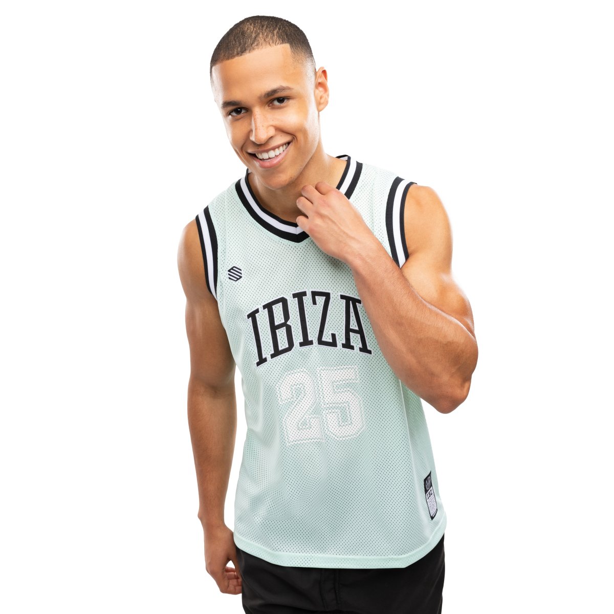 T-shirt Basquetebol Ibiza Ibz Pedrera Siroko Verde-1