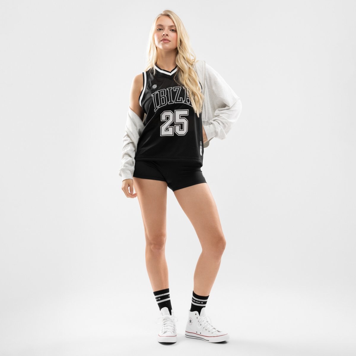 T-shirt Basquetebol Ibiza Ibz Destí Siroko Preto-3