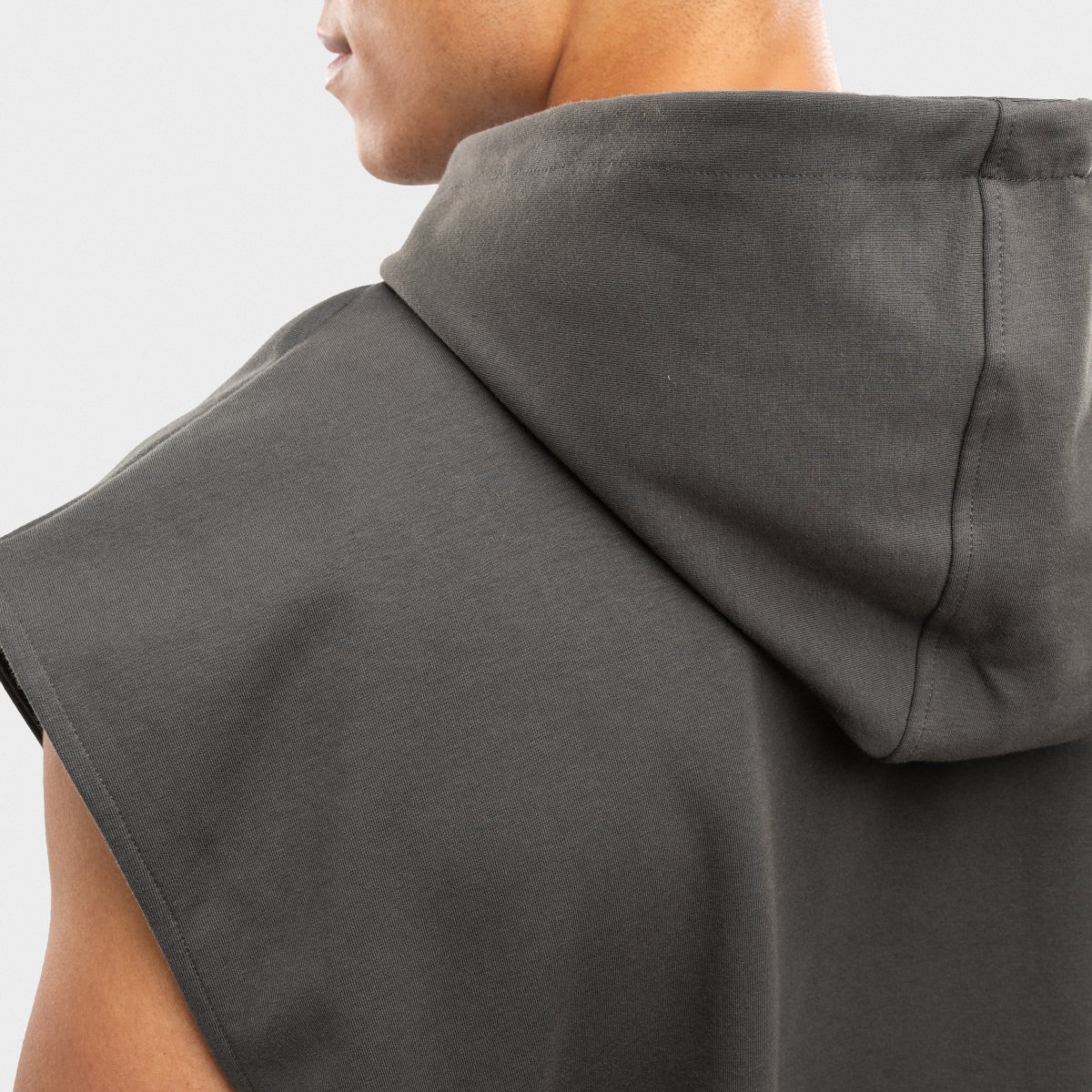 Hoodie sem Mangas Ibiza Ibz Swish Siroko Cinzento-4