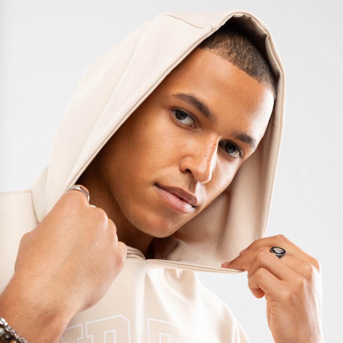 Hoodie sem Mangas Ibiza Ibz Swish Siroko Branco-5