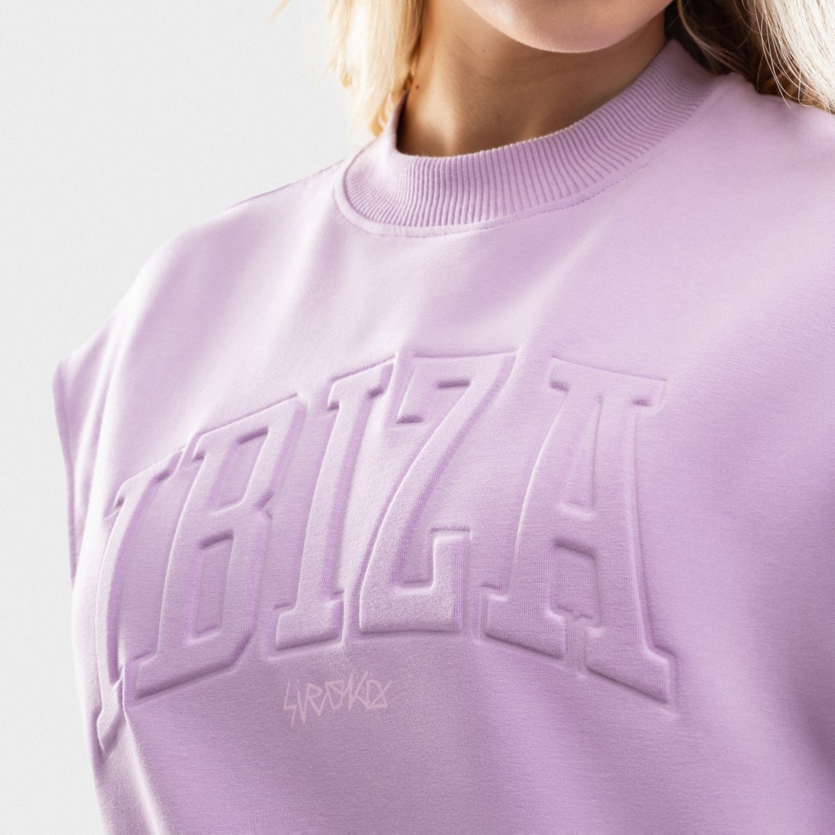 Sweatshirt sem Mangas Ibiza Ibz Tidal Siroko Roxo-5