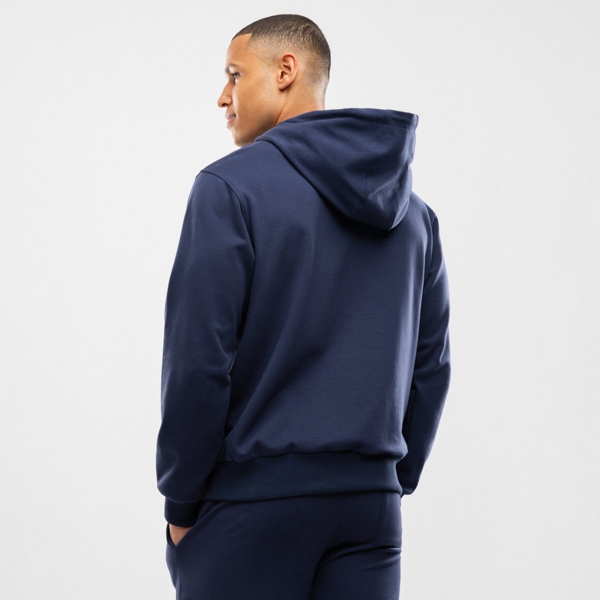 Sweatshirt com Capuz e Fecho Zip Ibiza Ibz Mares Stone Blue Siroko Azul-2