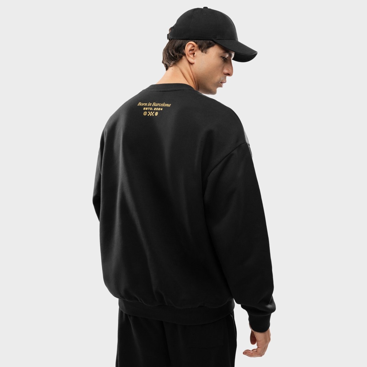 Sweatshirt em Algodão Unissexo Lightning Club Rc Ready Siroko Preto-2