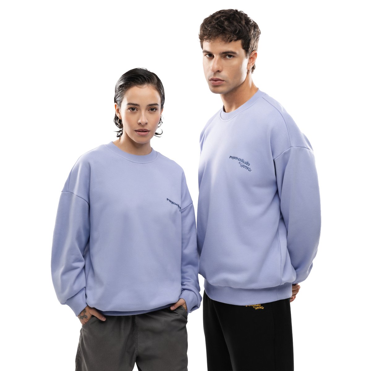 Sweatshirt em Algodão Unissexo Lightning Club Rc Ready Siroko Roxo-1