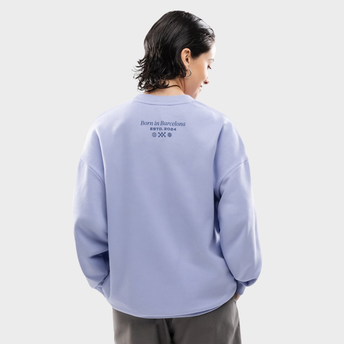 Sweatshirt em Algodão Unissexo Lightning Club Rc Ready Siroko Roxo-2