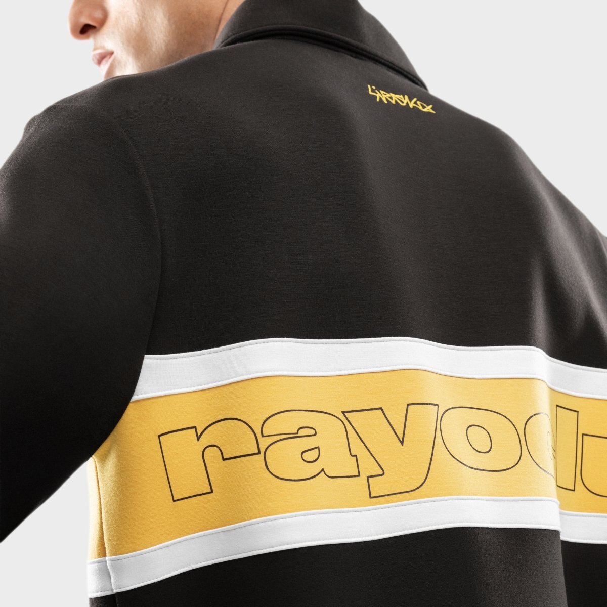 Polo de Manga Comprida Rayo Club Rc Dribble Siroko Preto-4