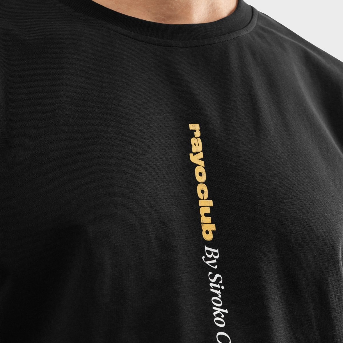 T-shirt Folgada Rayo Club Rc Tactic Siroko Preto / Branco-5