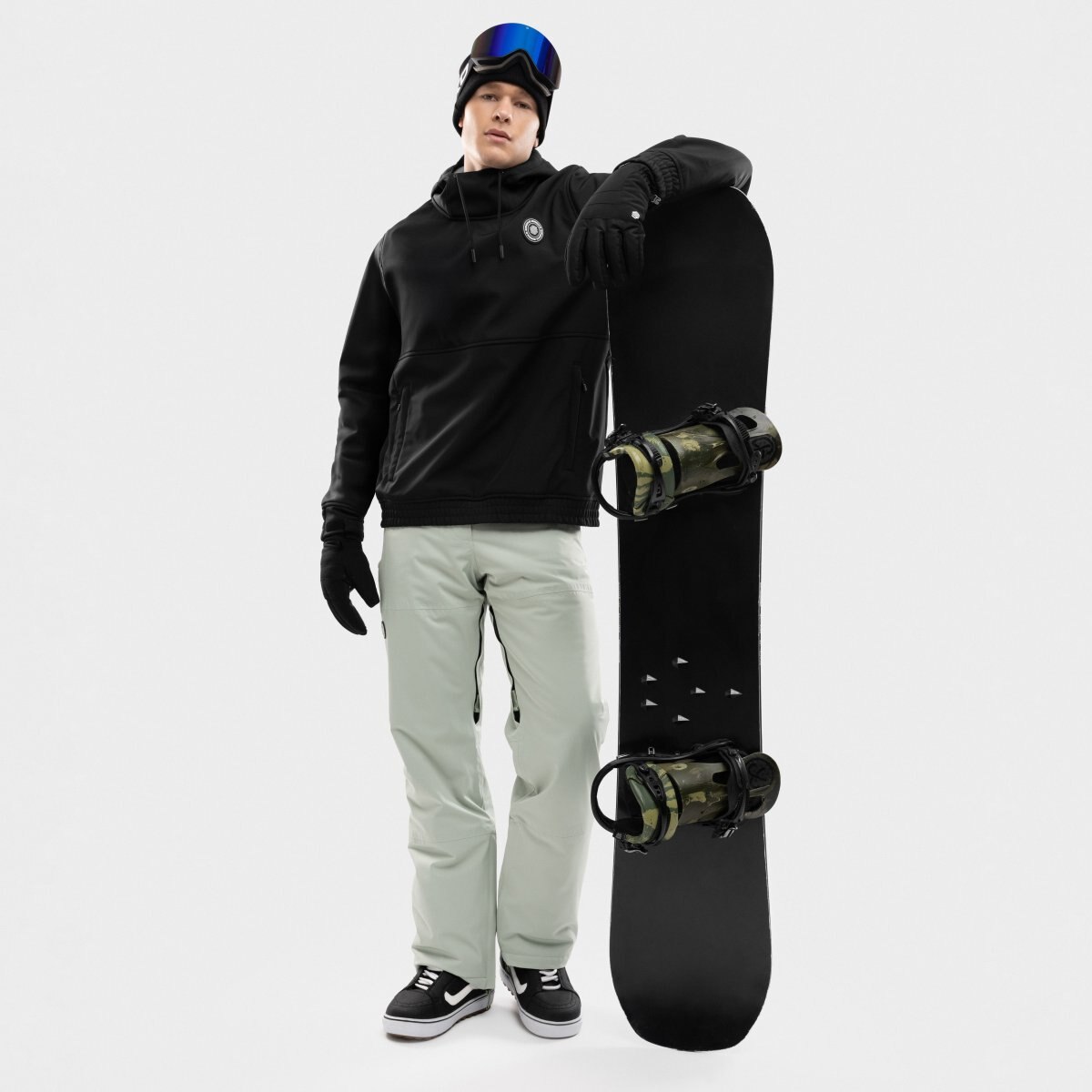Casaco para Snowboard/ski W1 Siroko Preto / Branco-3