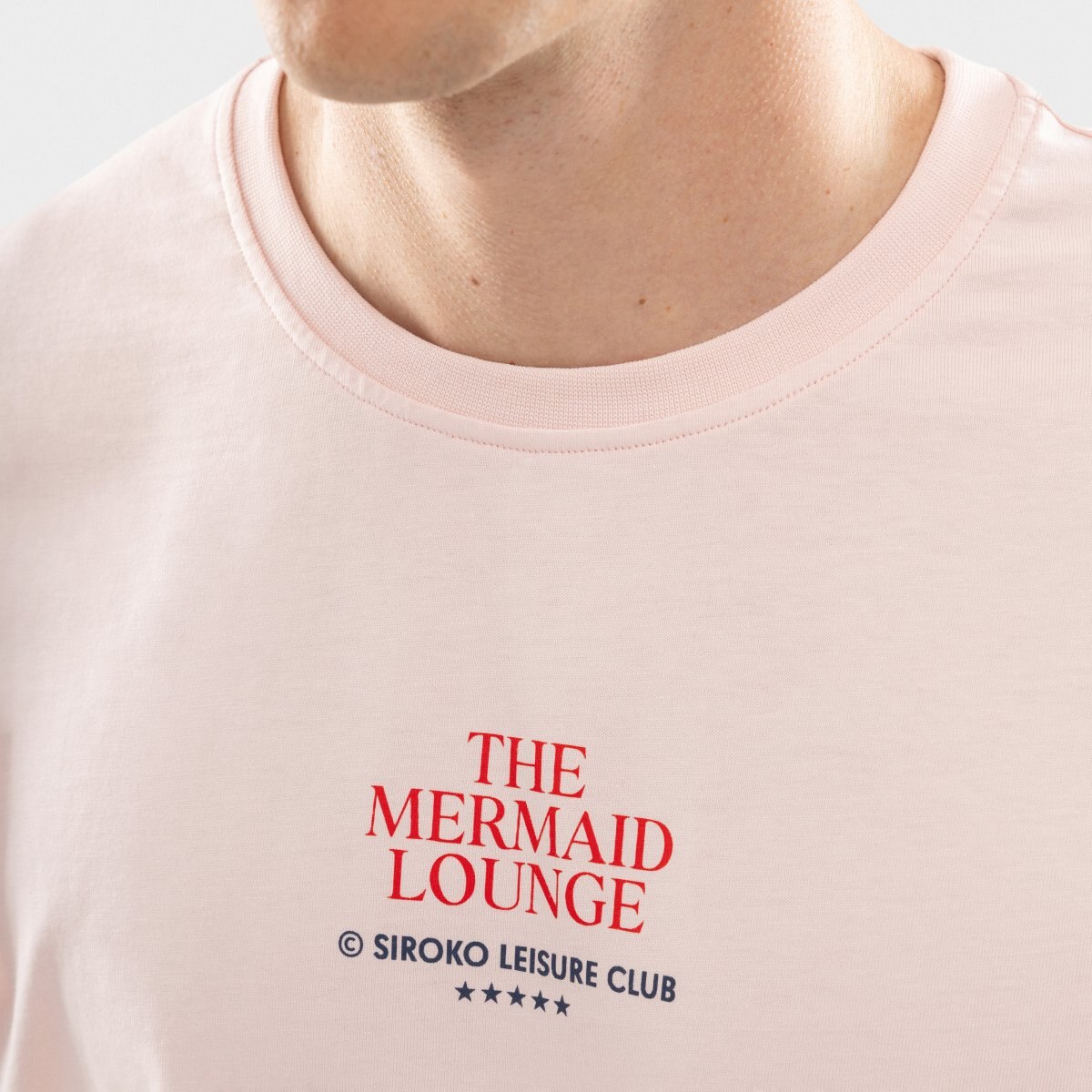 T-shirt de Manga Curta em Algodão Orgânico Siroko Rosa-4