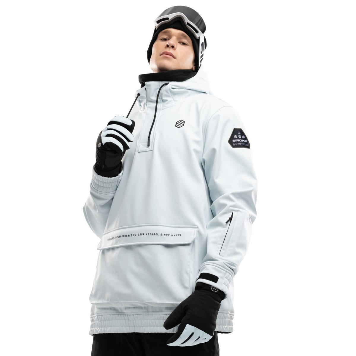 Casaco para Snowboard/ski W3 Siroko Azul-claro-1