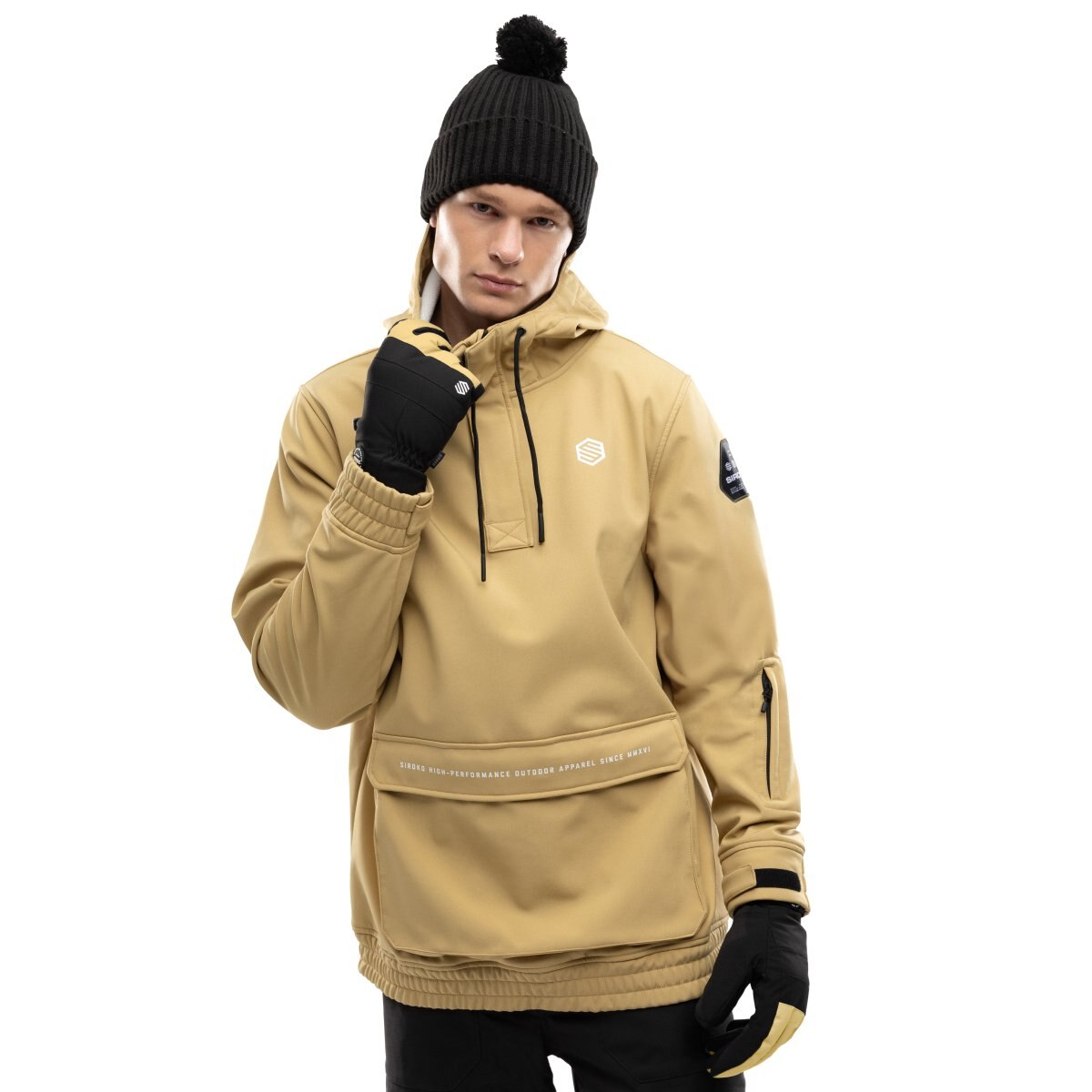 Casaco para Snowboard/ski W3 Siroko Mostarda-1