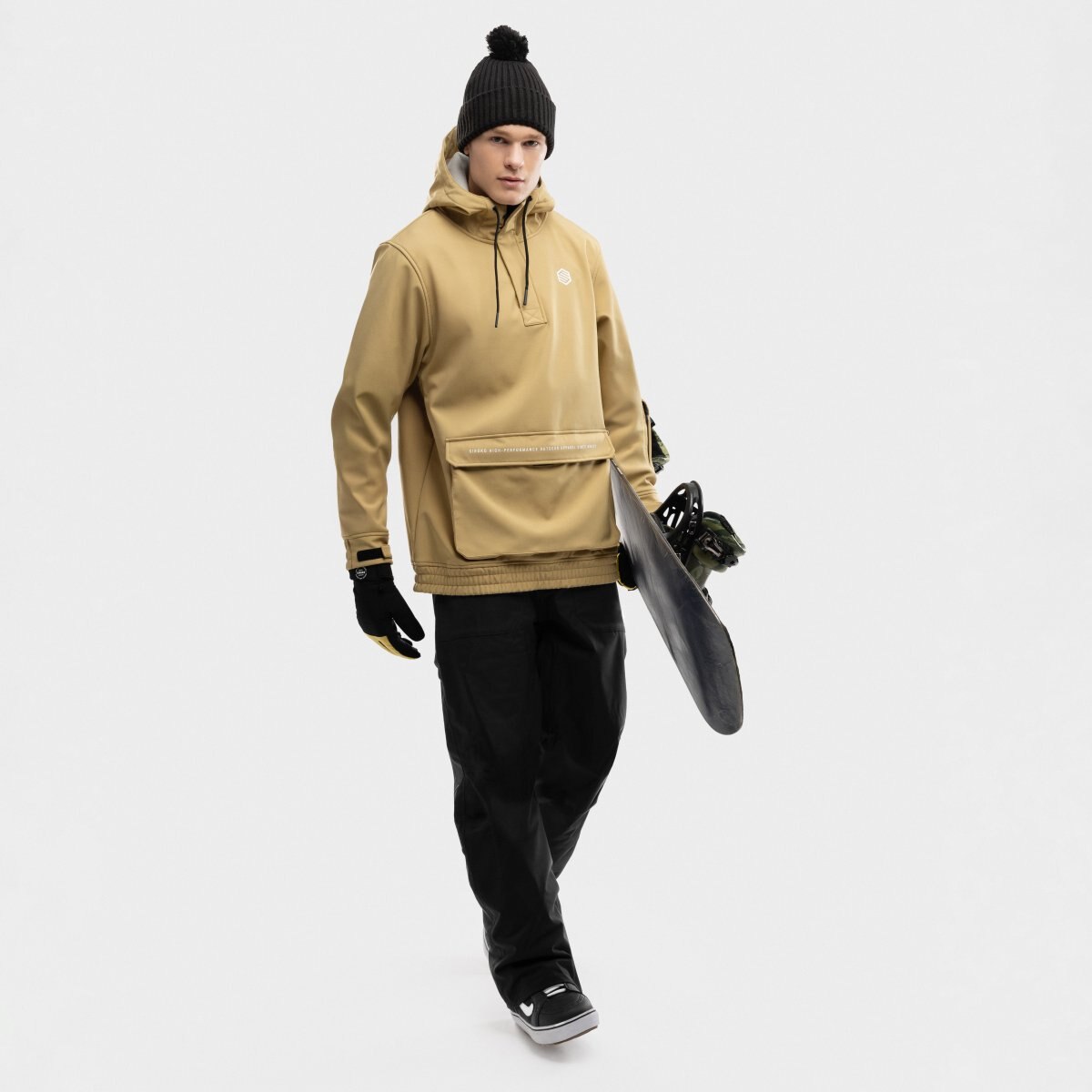 Casaco para Snowboard/ski W3 Siroko Mostarda-3