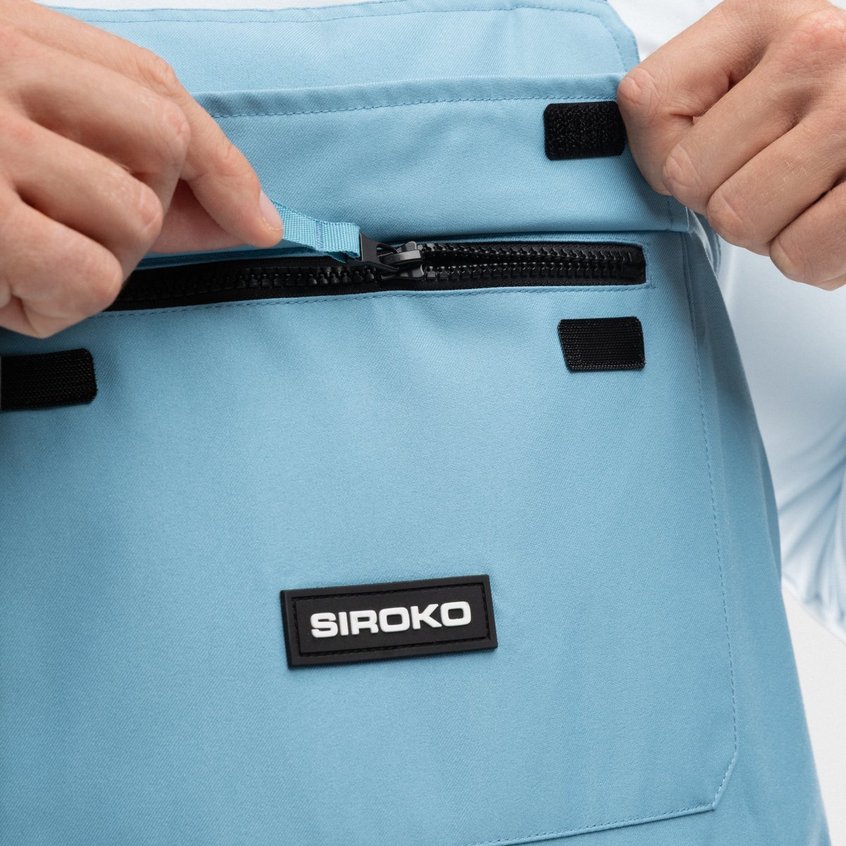 Jardineiras Snowboard B1 Siroko Azul-claro-4