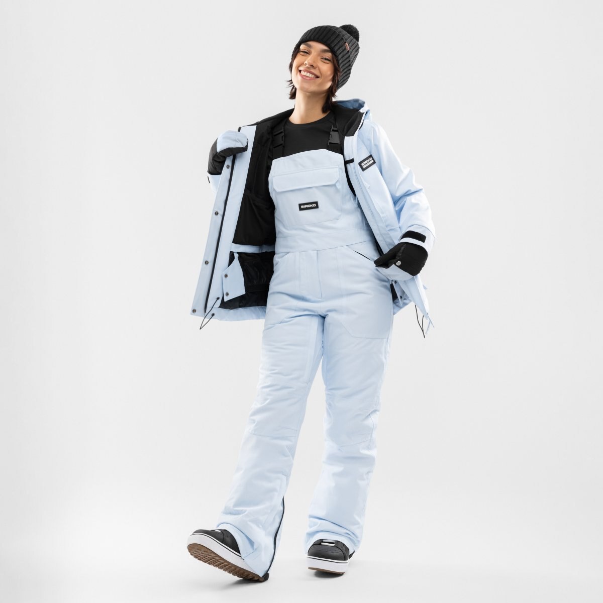 Jardineiras Snowboard B1-w Siroko Azul-3