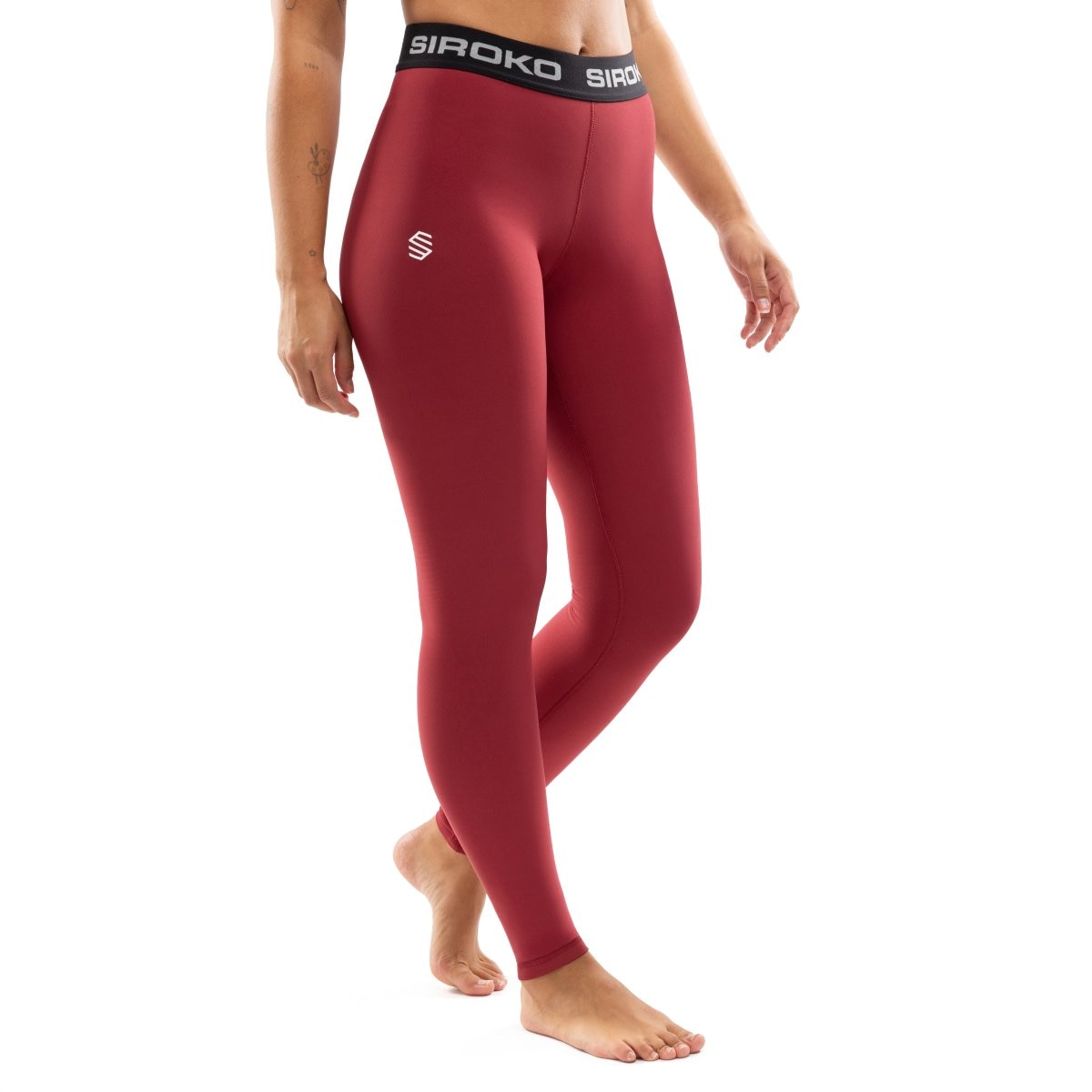 Leggings Térmicos Siroko Vermelho-1