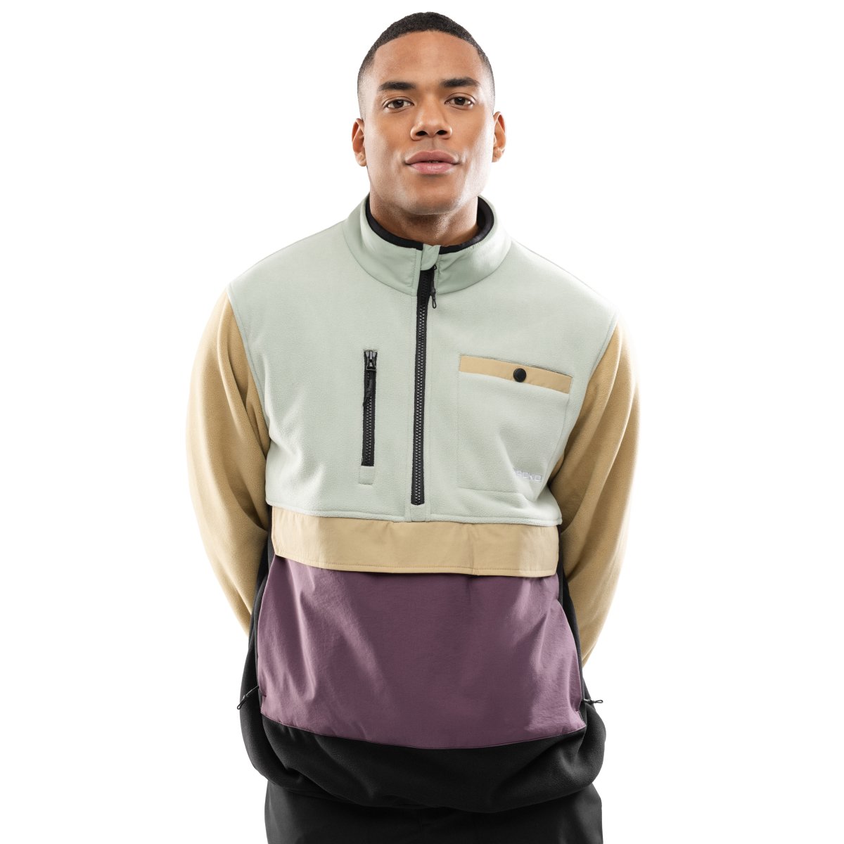 Imagem 0 de Forro Polar Meia Fecho Zip Vinicunca Siroko