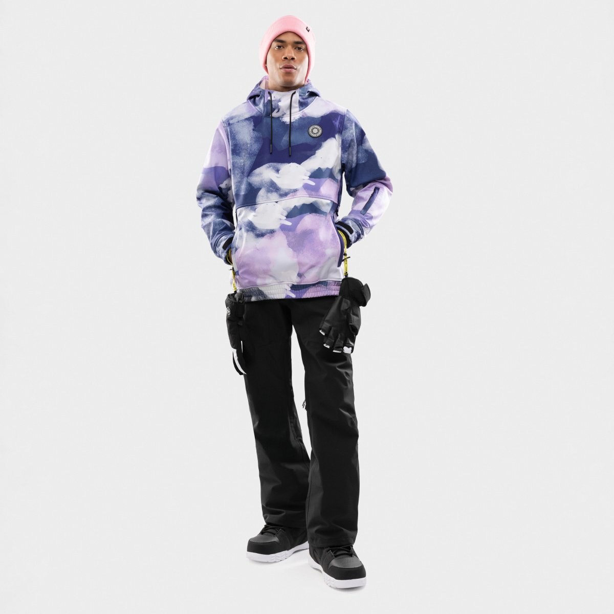 Calças Hardshell Snowboard P5 Aino Black Siroko Preto-3