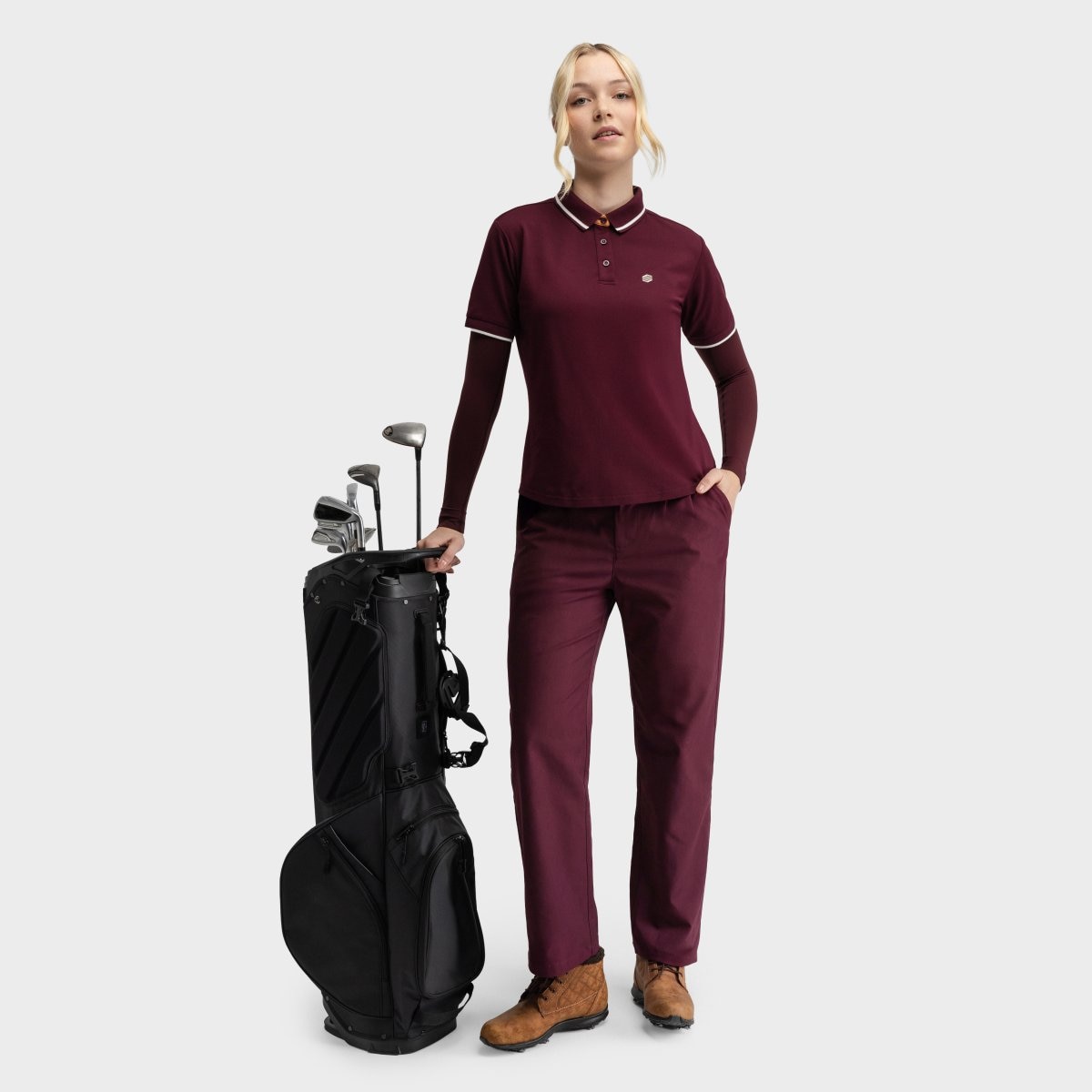 Polo Piqué Golf Valderrama Siroko Vermelho-3