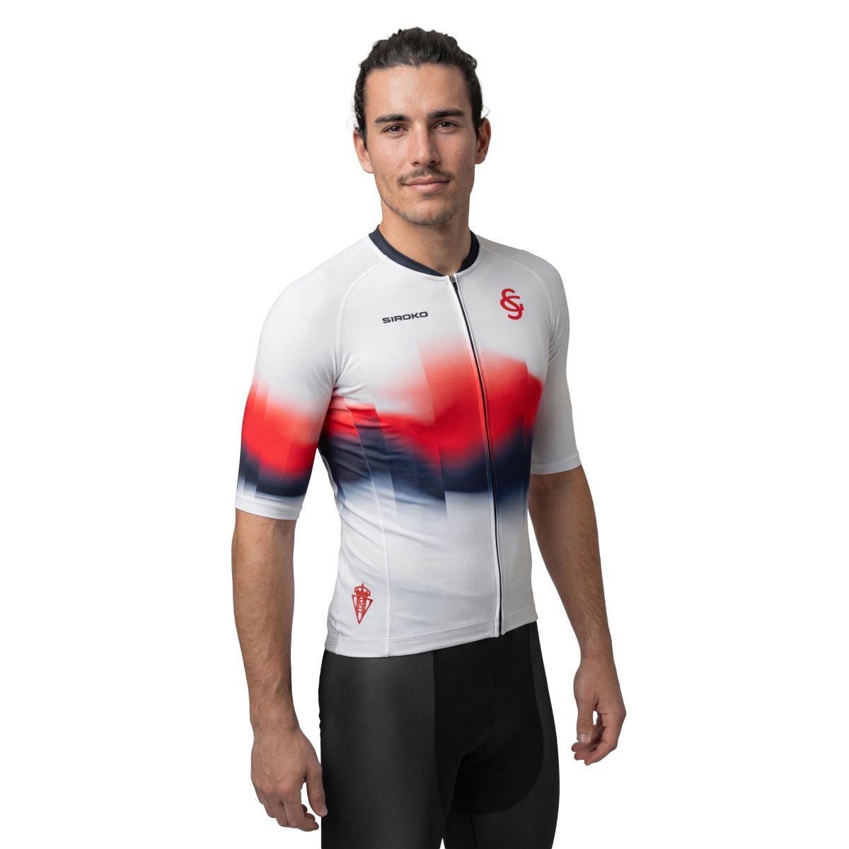 Imagem 0 de Maillot de Manga Curta Real Sporting de Gijón X Siroko Sc M2 Siroko
