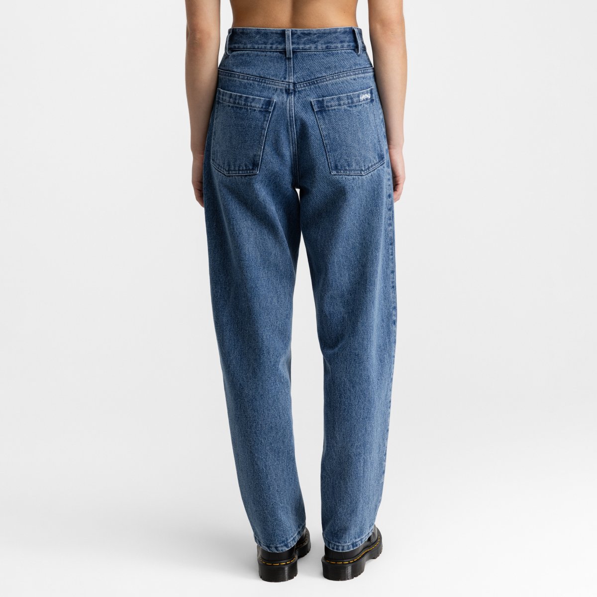 Calças Jeans Barrel Voyager-w Blue Siroko Azul-2