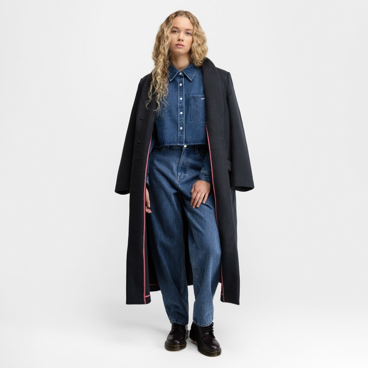 Calças Jeans Barrel Voyager-w Blue Siroko Azul-3