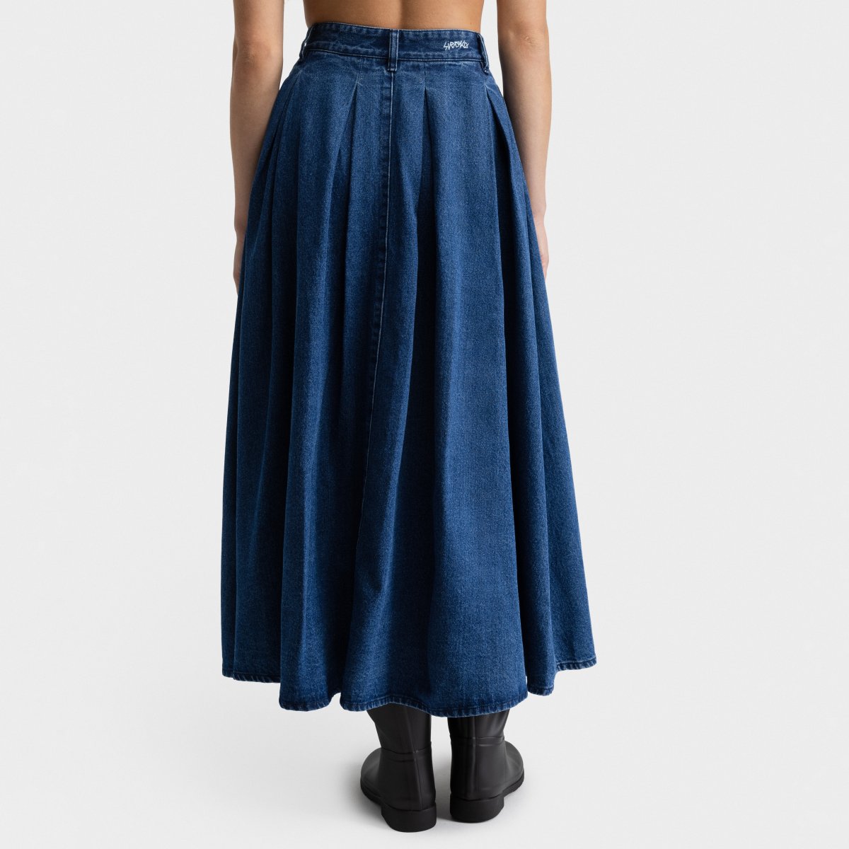 Saia Jeans Evasé Alamo-w Blue Siroko Azul-2