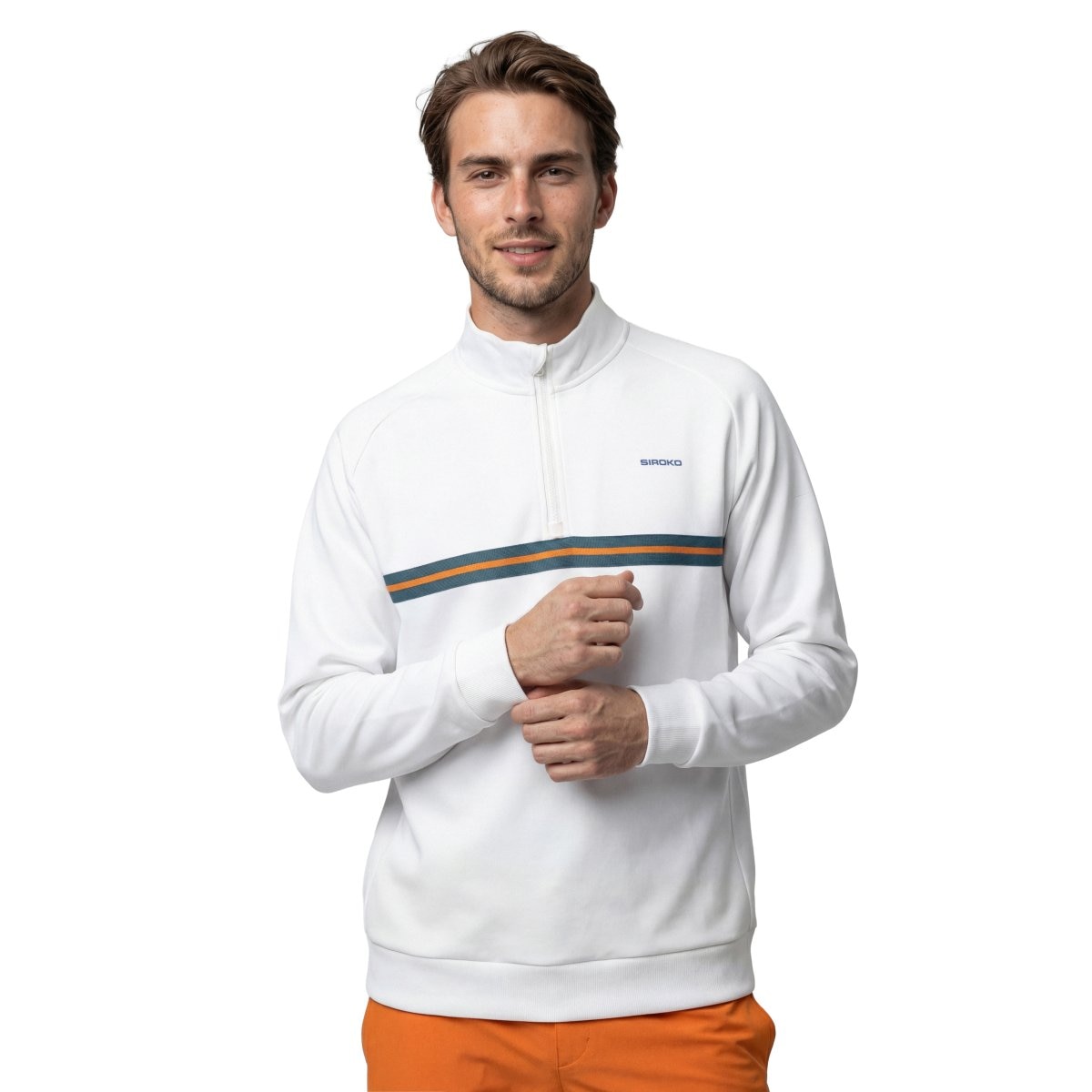 Imagem 0 de Sweatshirt Média Fecho Zip Tenis Tiebreak Siroko