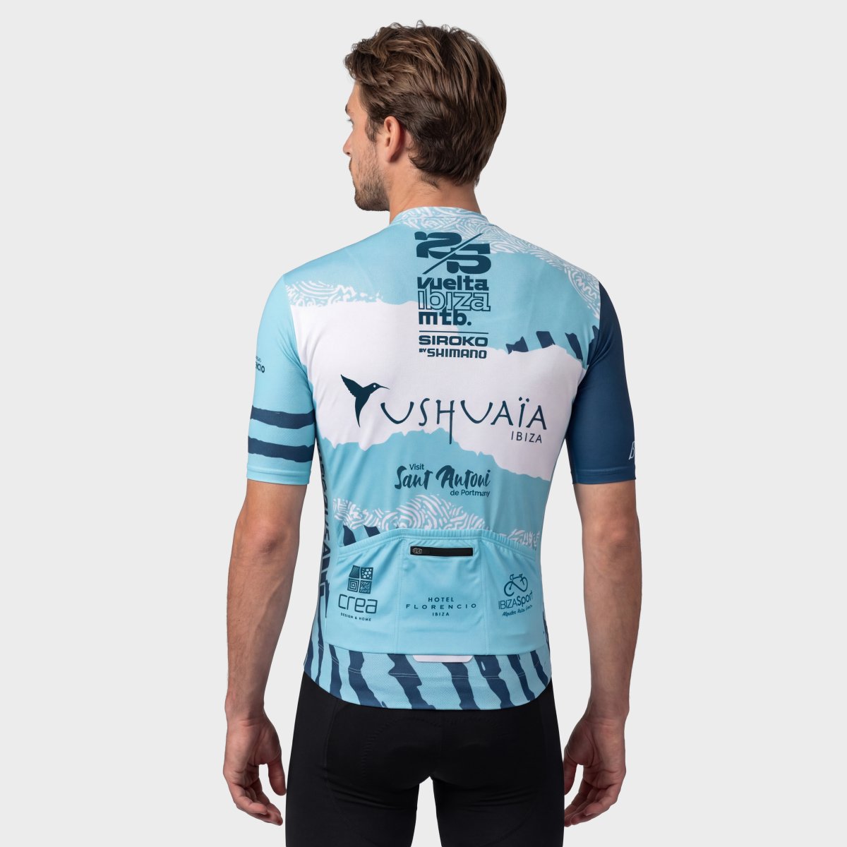 Maillot de Manga Curta Vuelta a Ibiza Mtb X Siroko Vibz 26 M8 Siroko Verde-2