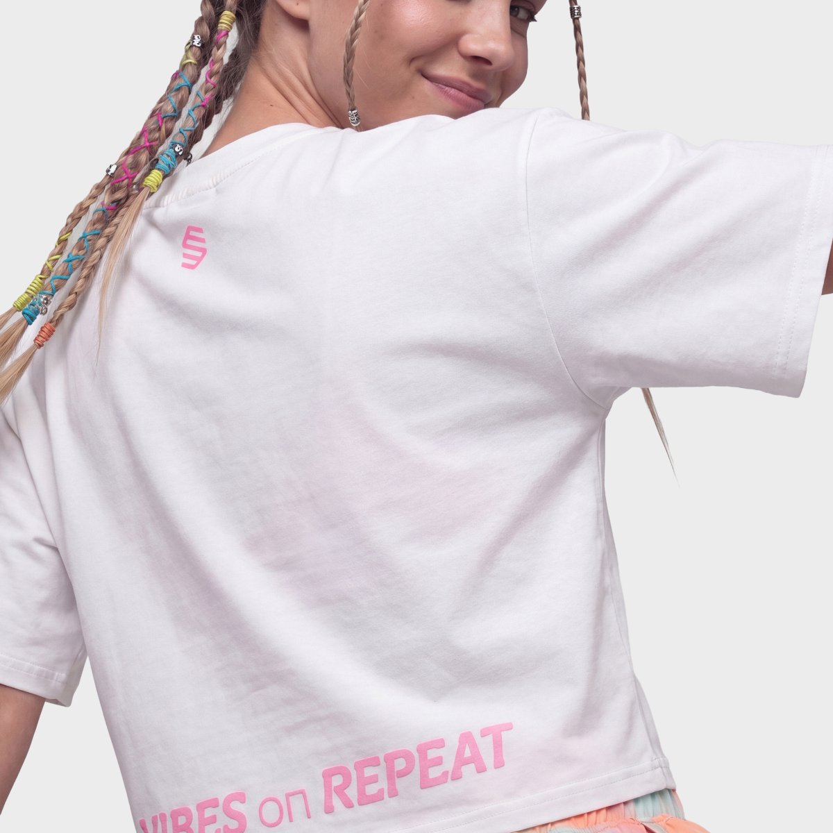 T-shirt Crop Boombastic Bbc Memories-w Siroko Branco-5