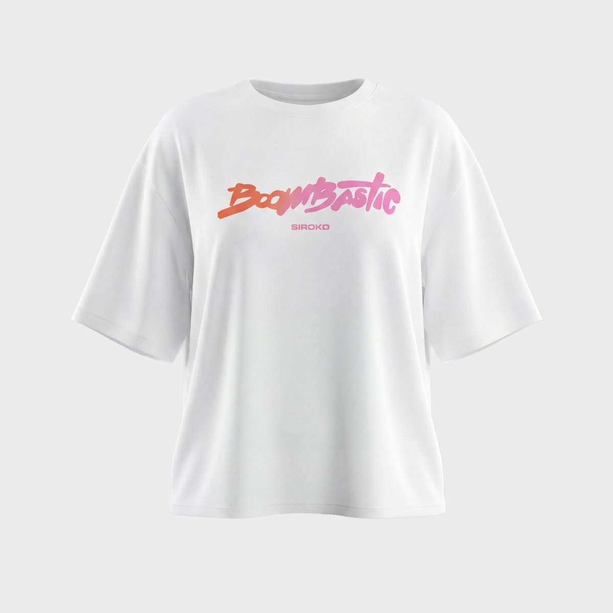 T-shirt Crop Boombastic Bbc Memories-w Siroko Branco-6