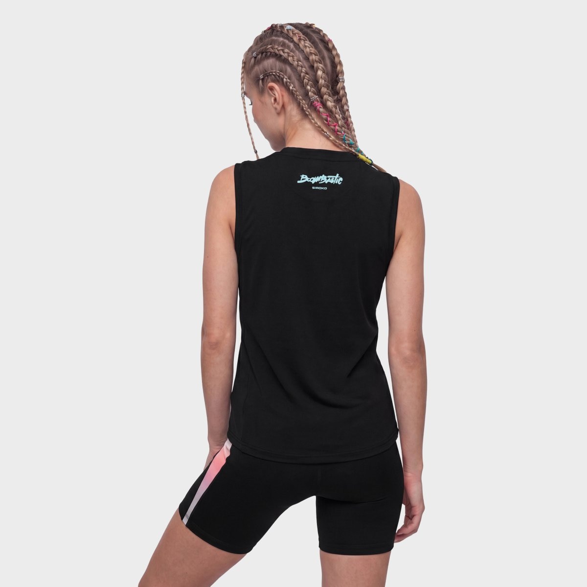 T-shirt sem Mangas Boombastic Bbc Repeat-w Black Siroko Preto-2