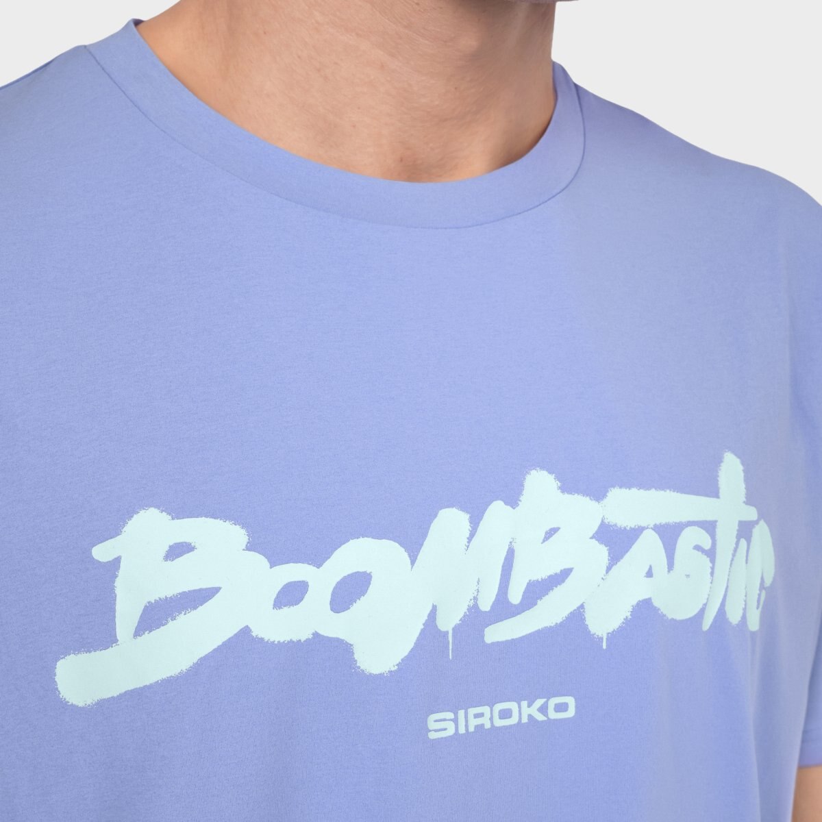 T-shirt de Manga Curta Boombastic Bbc Memories Siroko Roxo-4