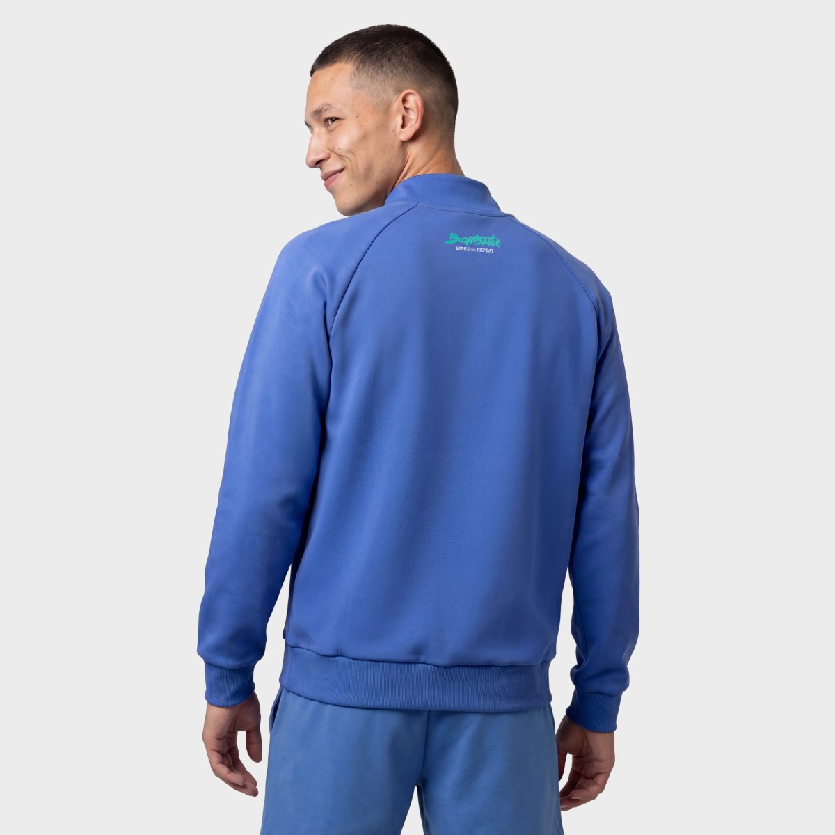 Sweatshirt Média Fecho Zip Boombastic Bbc Bpm Purple Siroko Roxo-2