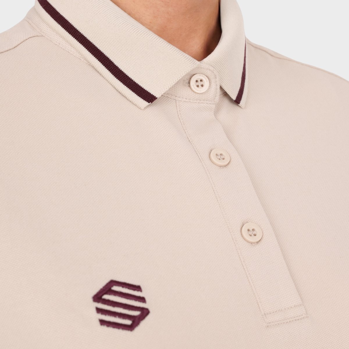 Polo Futebol Lifestyle Rsg Travel Polo Player W Siroko Bege-4